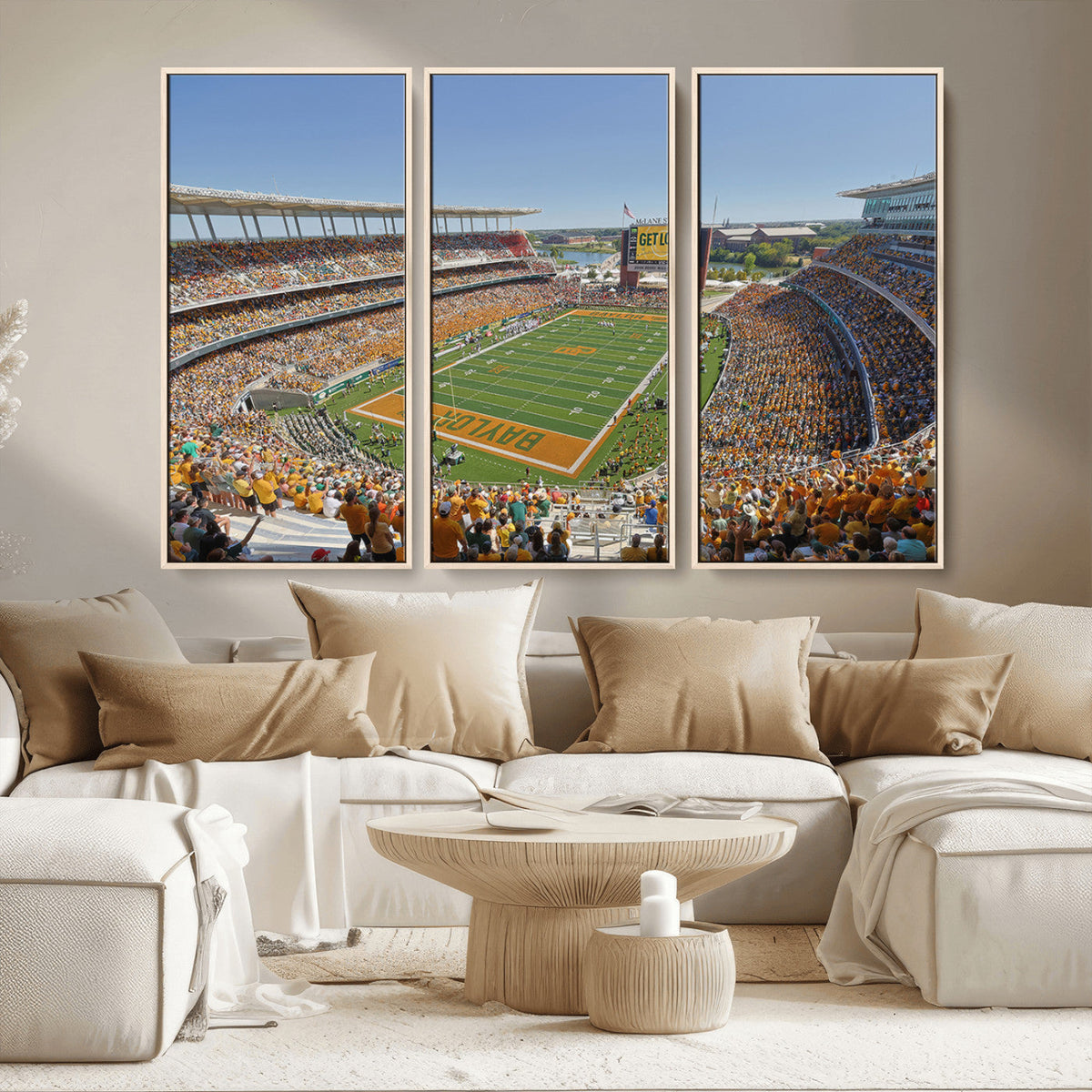 Baylor University Bears Football Team Print - Waco McLane