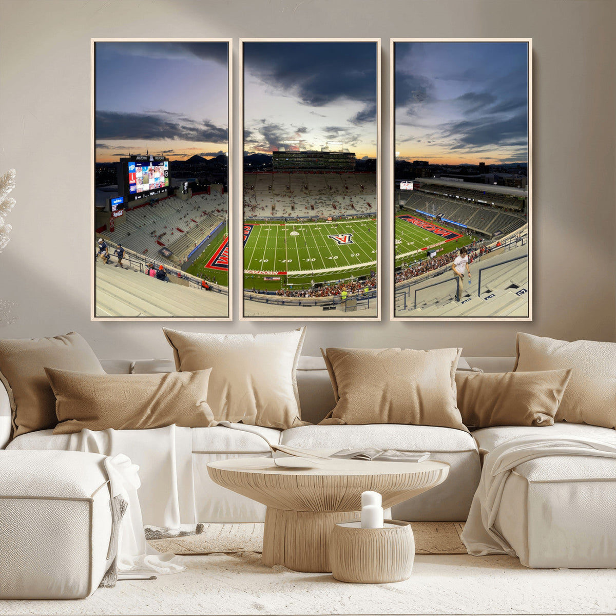 Arizona Wildcats Football Team Print - Tucson Arizona