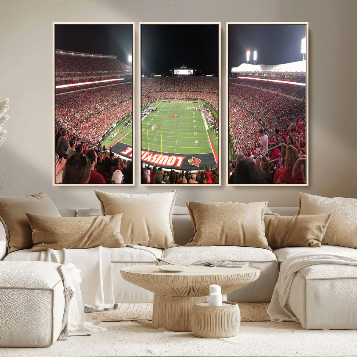 University of Louisville Cardinals Football Team Print -