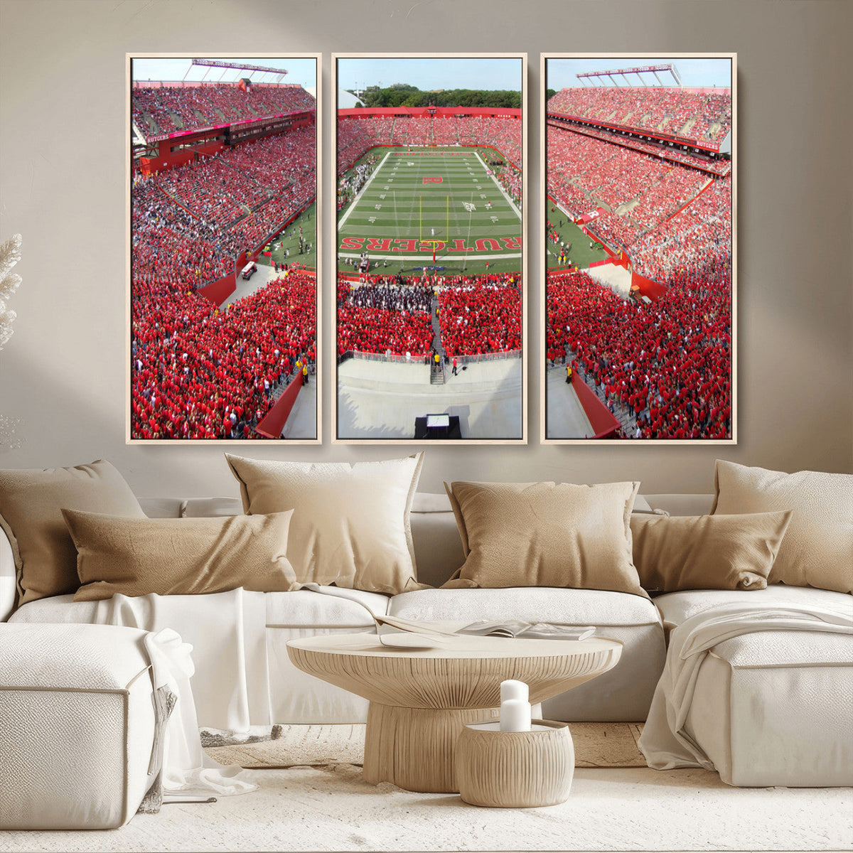 Rutgers Scarlet Knights Football Team Print - Piscataway SHI