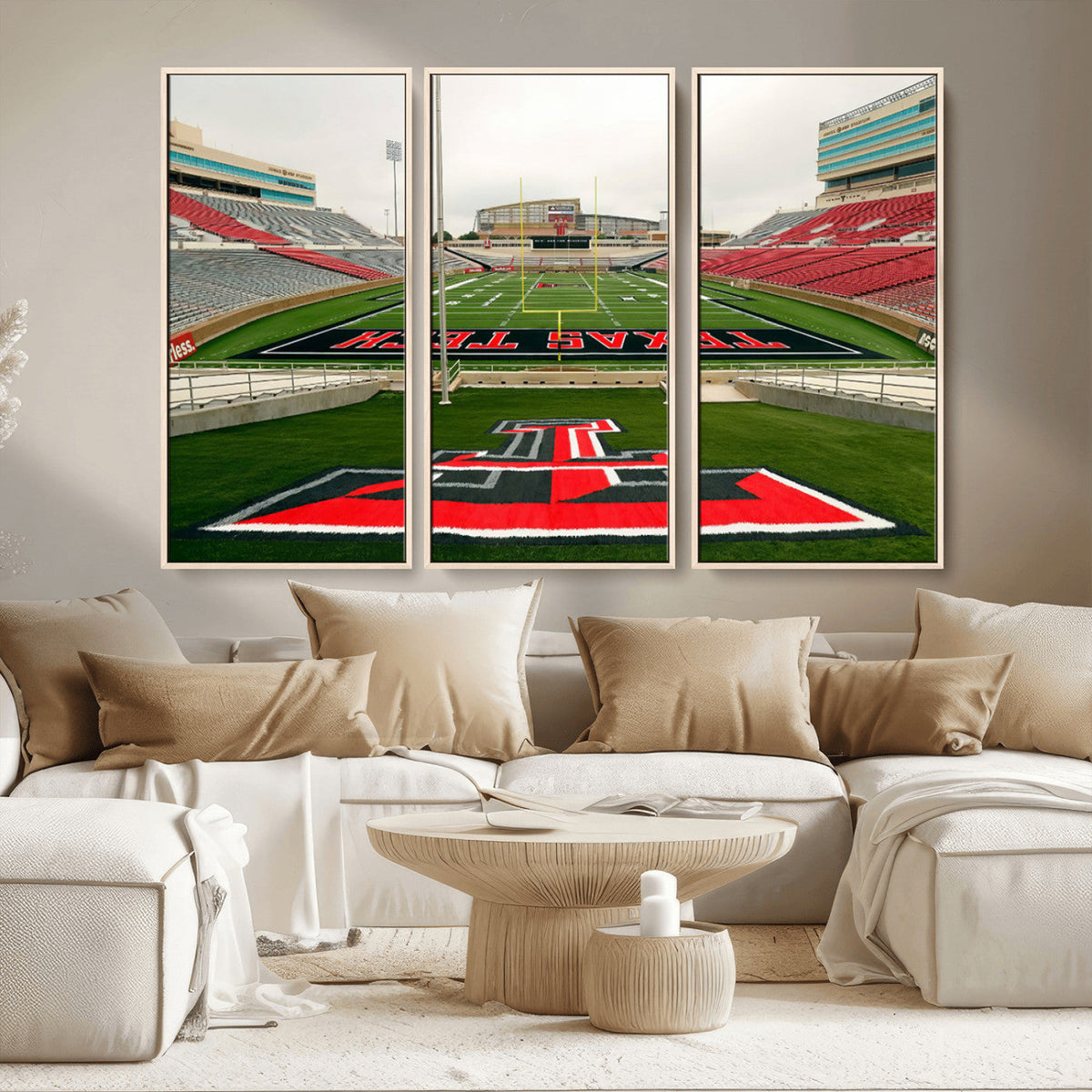 Texas Tech Red Raiders Football Team Print - Lubbock Jones