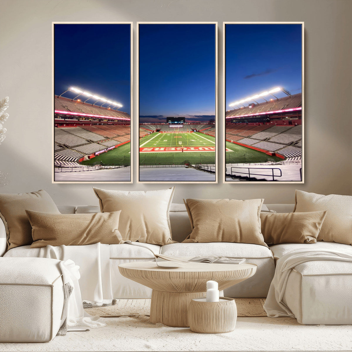 Rutgers Scarlet Knights Football Team Print - Piscataway SHI
