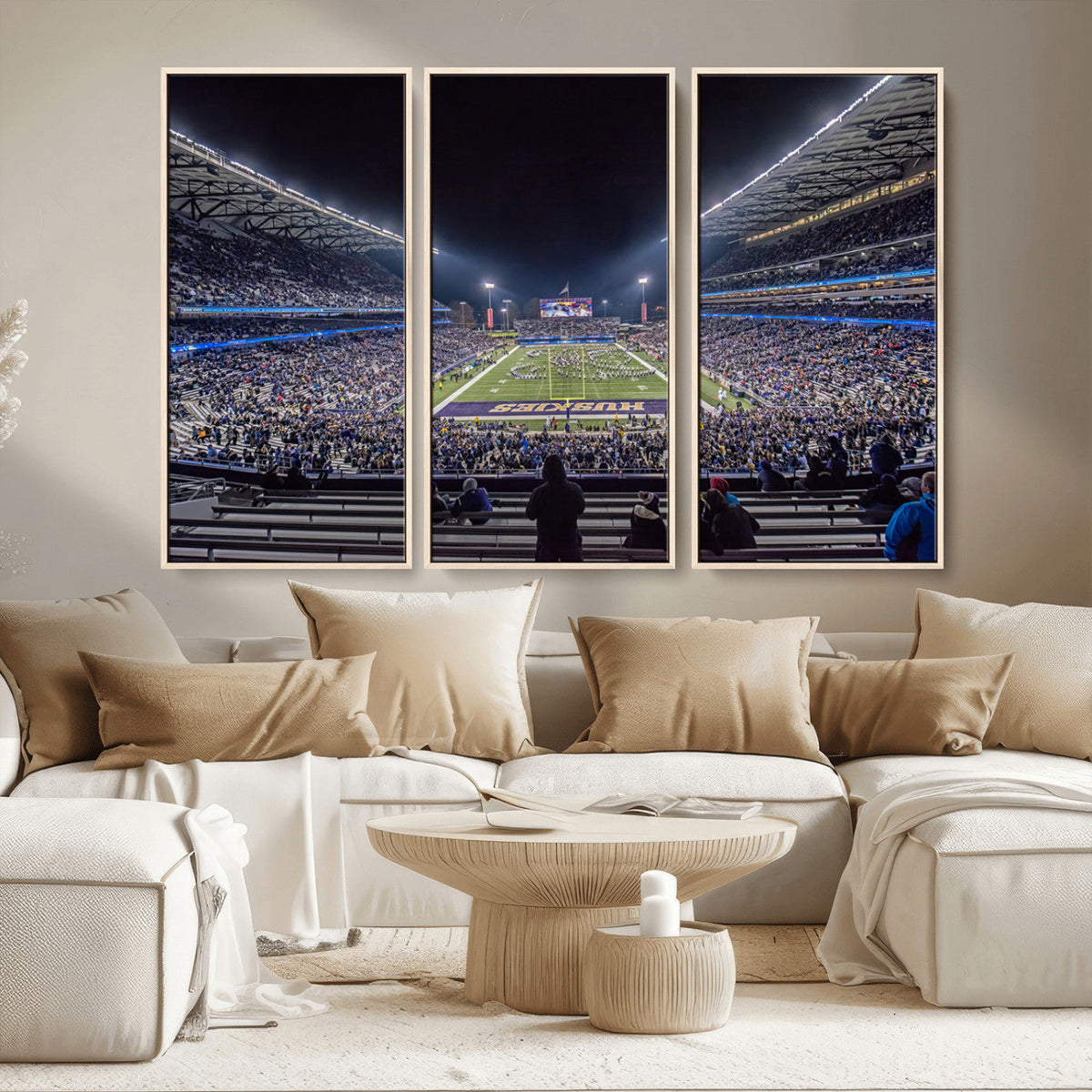 The University of Washington Huskies Football Team Print -