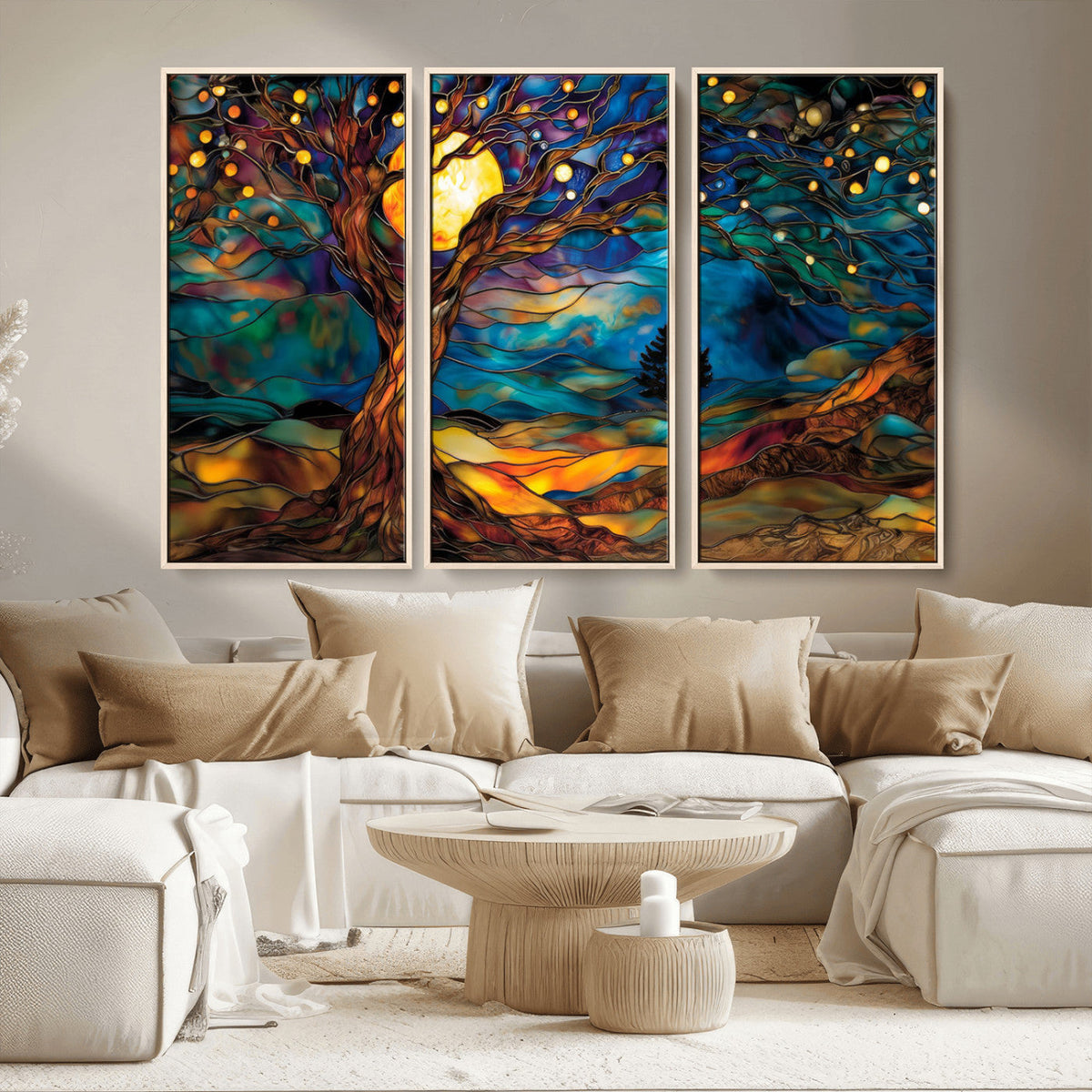 Tree of Life Wall Art - Yggdrasil Tree of Life Canvas Print