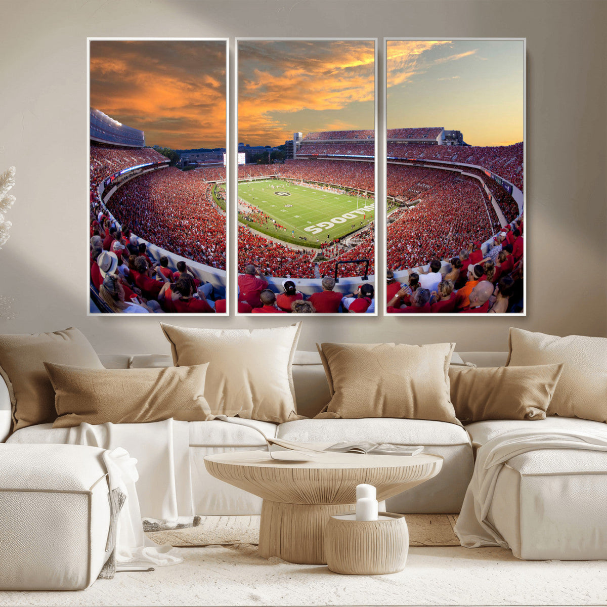 Dooley Stadium Wall Art, Sports Arena Canvas Print, Dooley