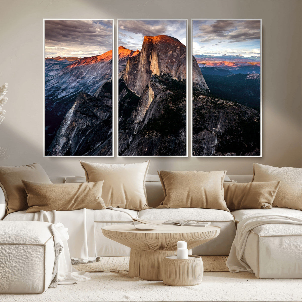 Half Dome Yosemite Wall Art – Majestic Mountain Landscape