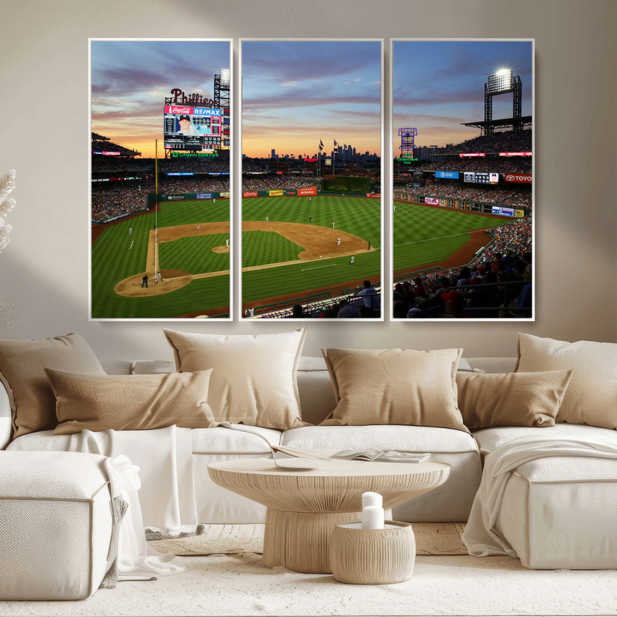 Citizens Bank Park Philadelphia Phillies Wall Art Canvas |