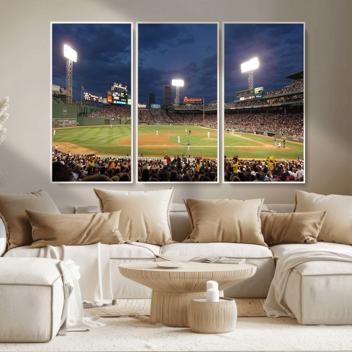 Boston Red Sox Baseball Team Print Canvas - Massachusetts