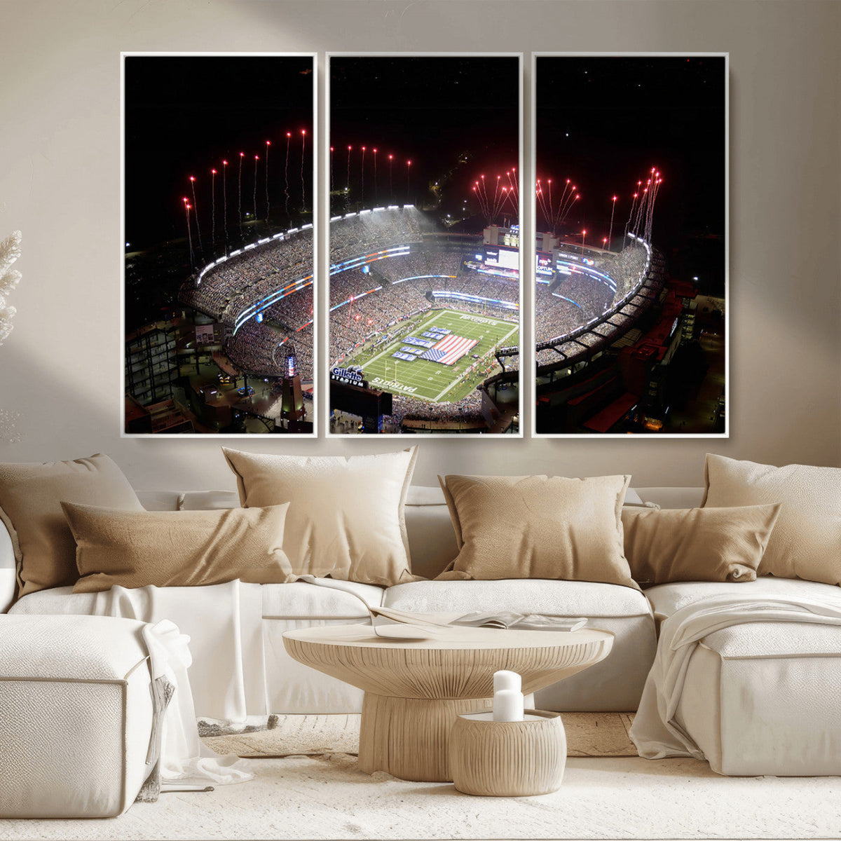 New England Patriots Team Print Wall Art- Foxborough