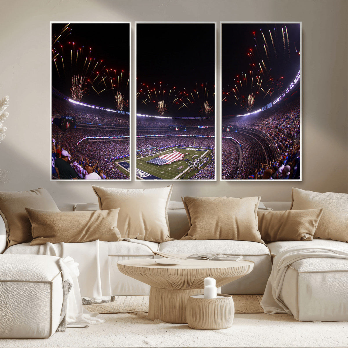 New York Giants Football Team Print - East Rutherford