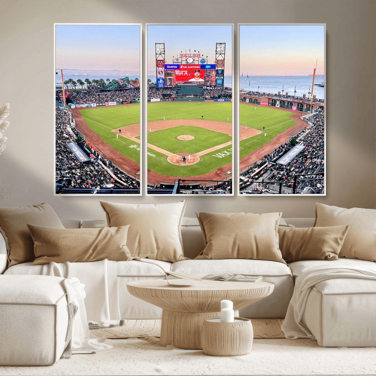 San Francisco Giants Baseball Team Print - Oracle Park