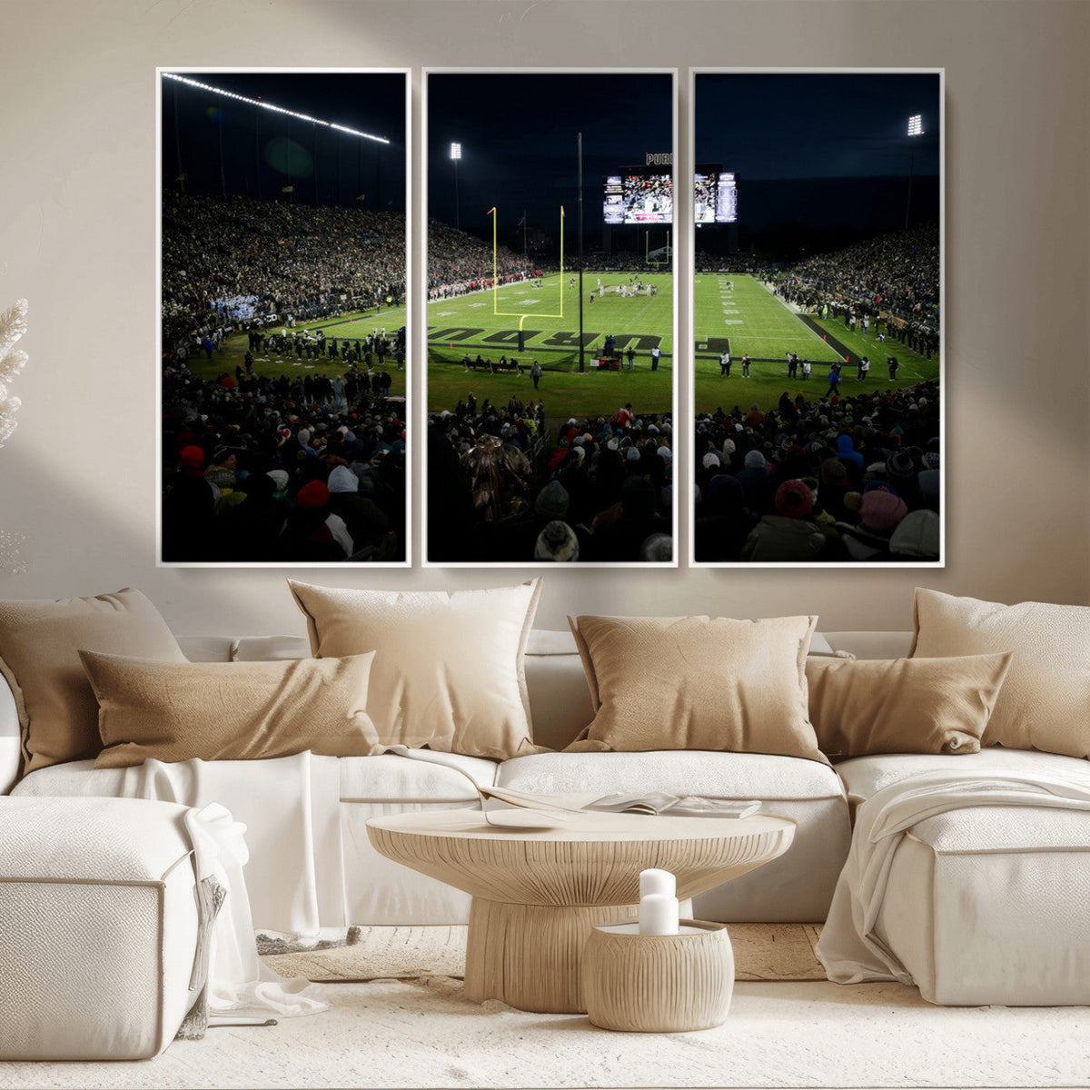 Purdue Boilermakers Football Team Print - West Lafayette