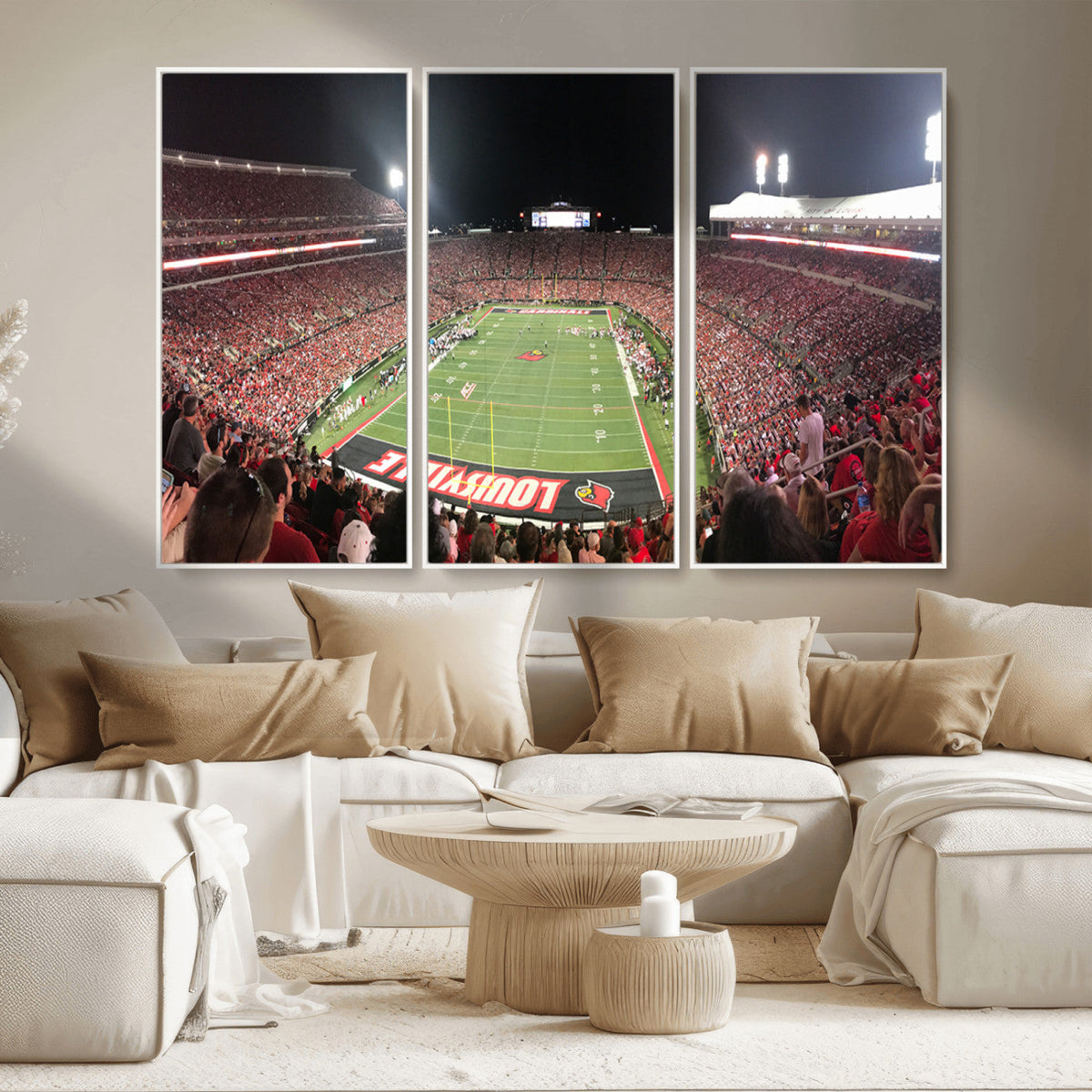 University of Louisville Cardinals Football Team Print -