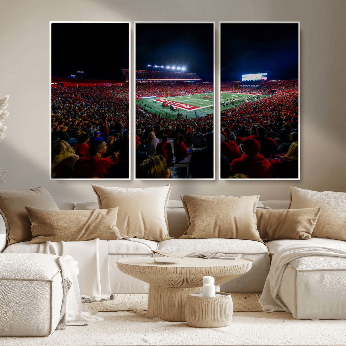 Rutgers Scarlet Knights Football Team Print - SHI Stadium,