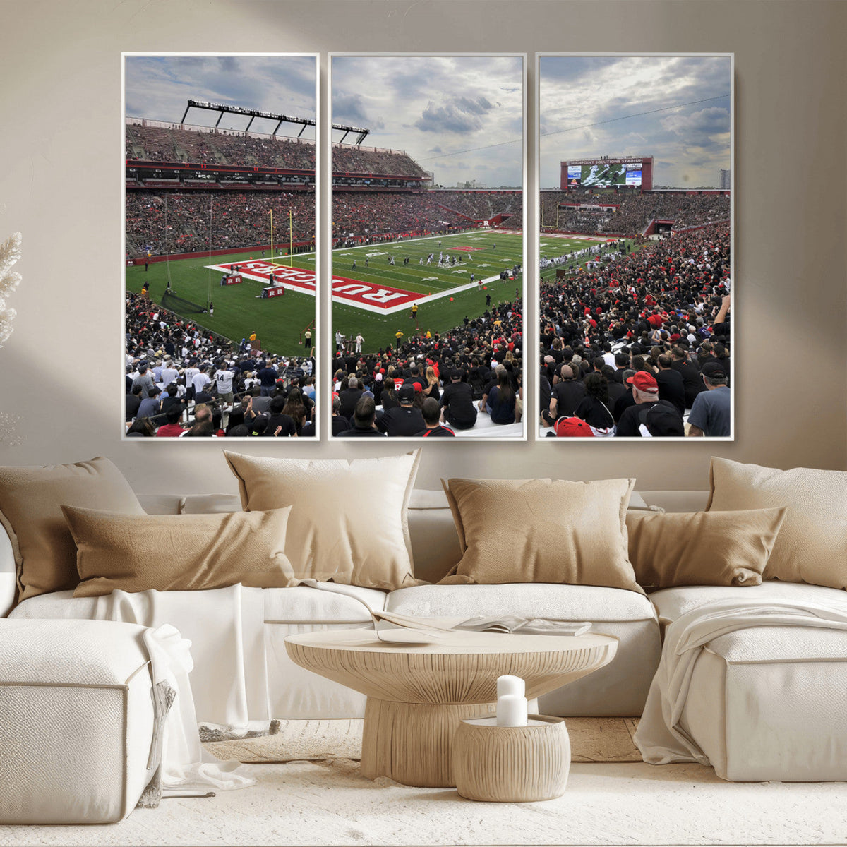 Rutgers Scarlet Knights Football Team Print - SHI Stadium,
