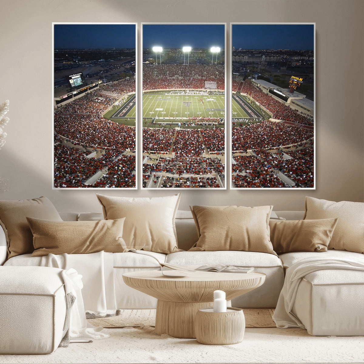 Texas Tech Red Raiders Football Team Print - Lubbock Jones