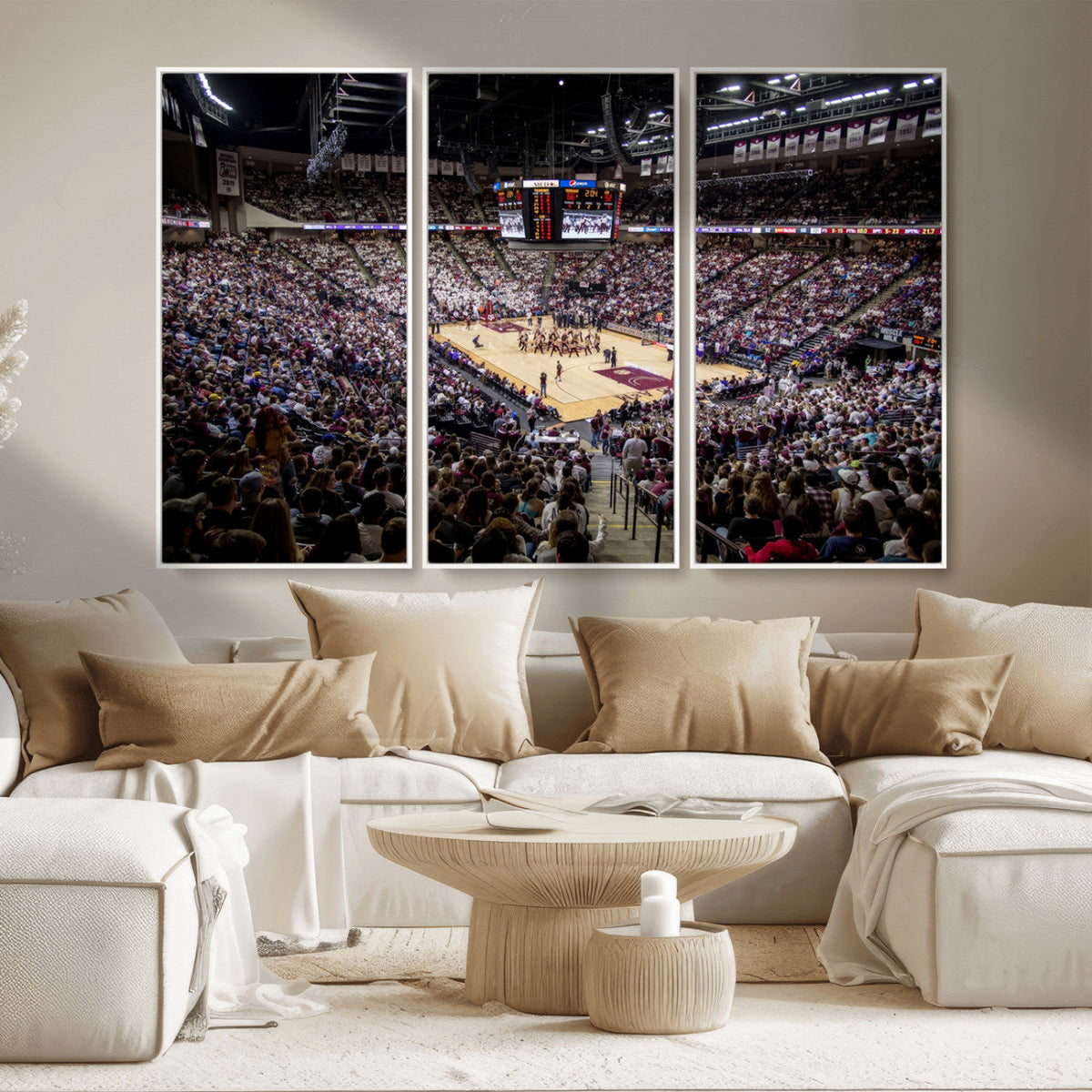 University of Nebraska Cornhuskers Basketball Team Print -