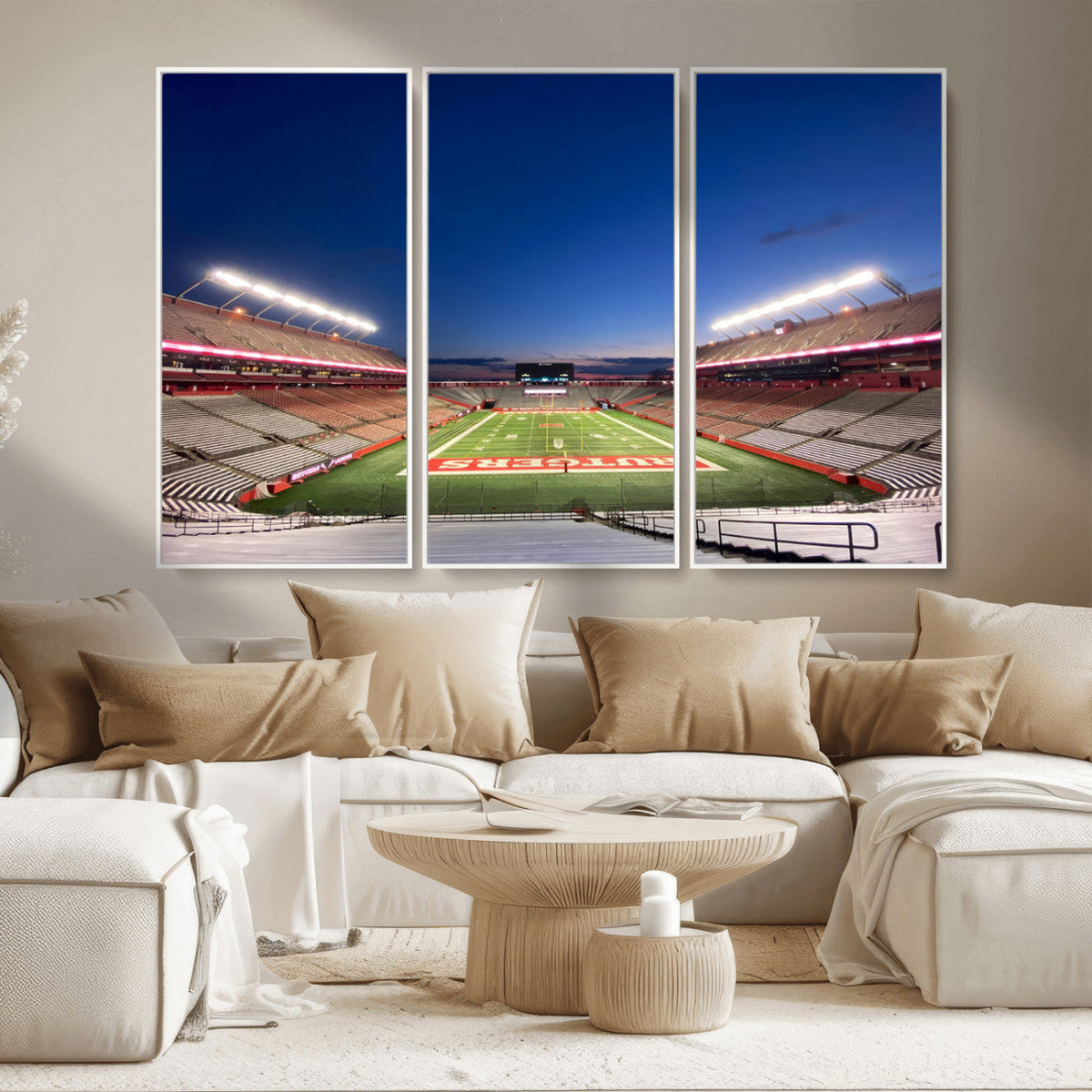 Rutgers Scarlet Knights Football Team Print - Piscataway SHI
