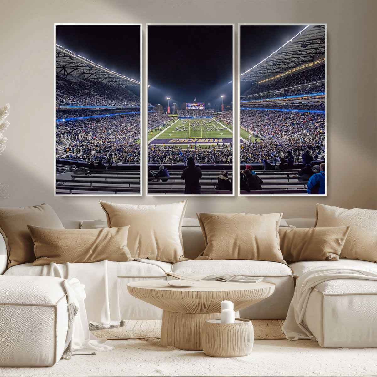 The University of Washington Huskies Football Team Print -
