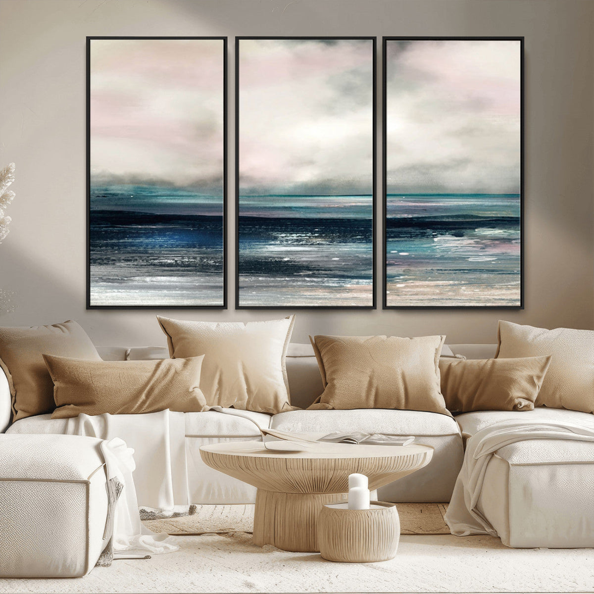 Contemporary Abstract Wall Art Canvas Print