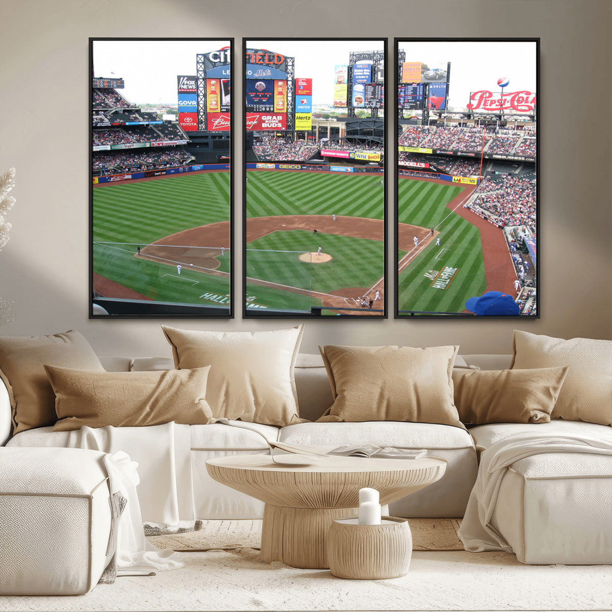 New York Mets Baseball Team Print - Citi Field Baseball