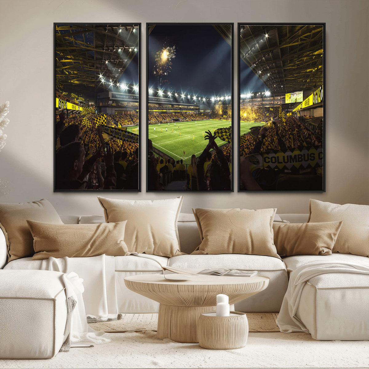 Columbus Crew Soccer Team Print - Columbus Crew Stadium Wall