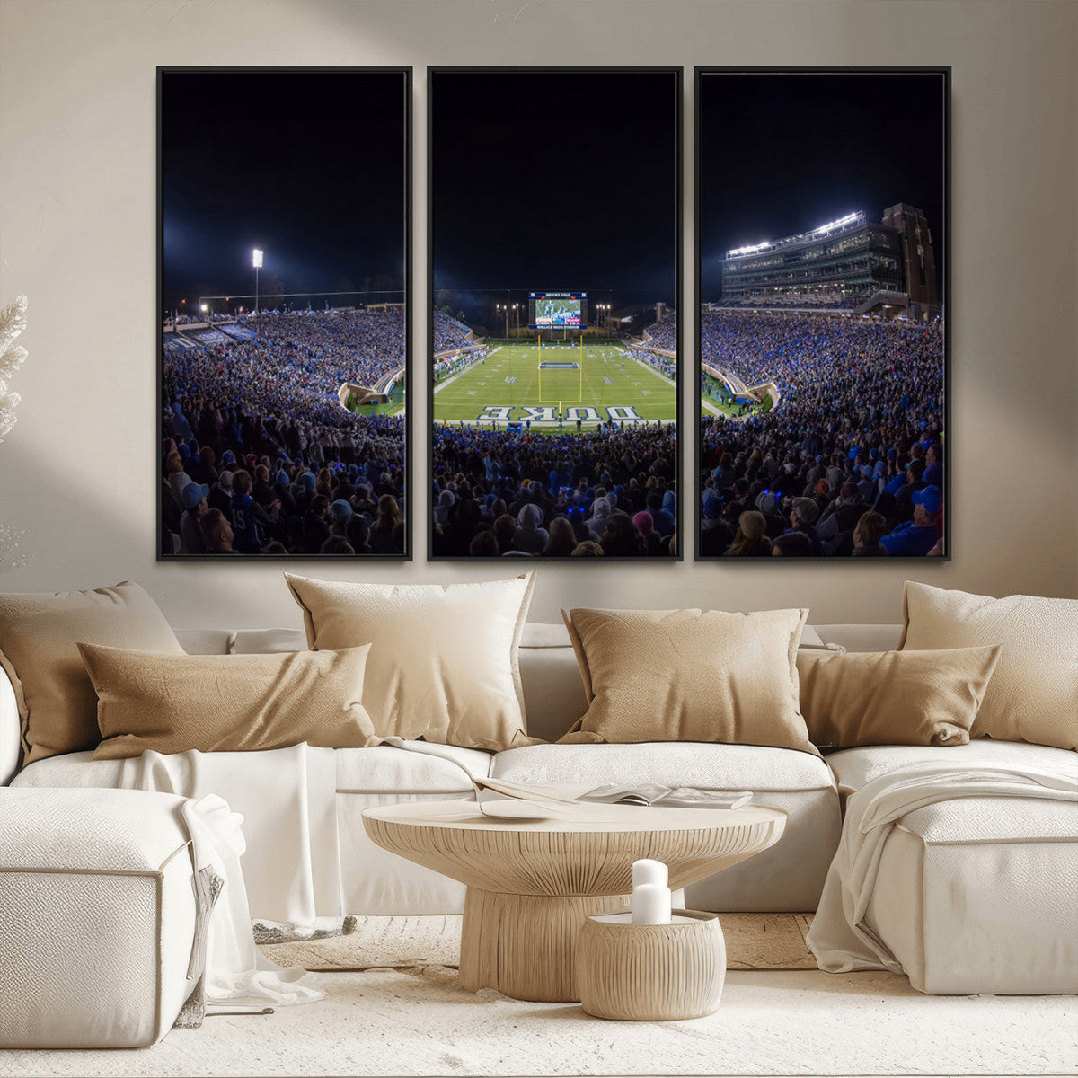 Duke University Blue Devils Football Team Print - Durham