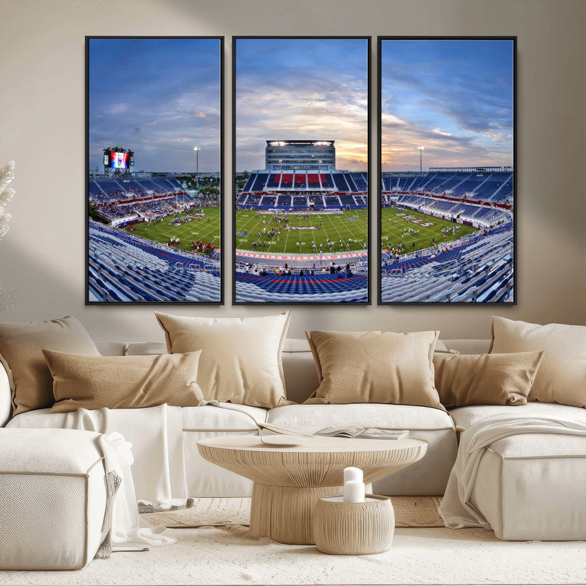 Florida Atlantic University Owls Football Team Print - Boca