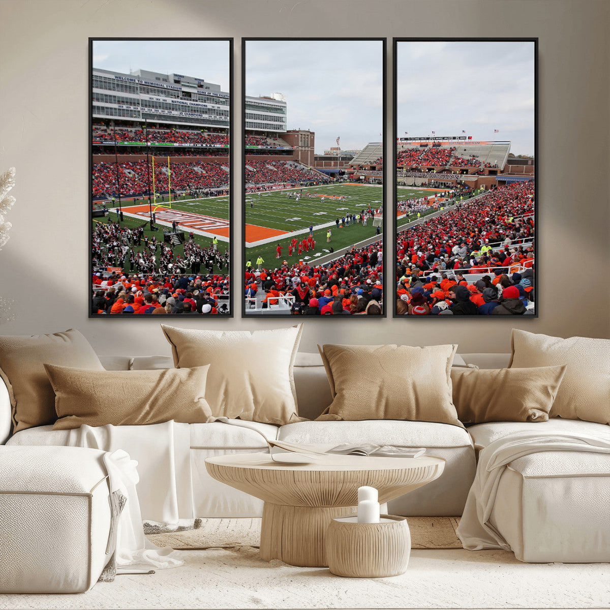 University of Illinois Fighting Illini Football Team Print -