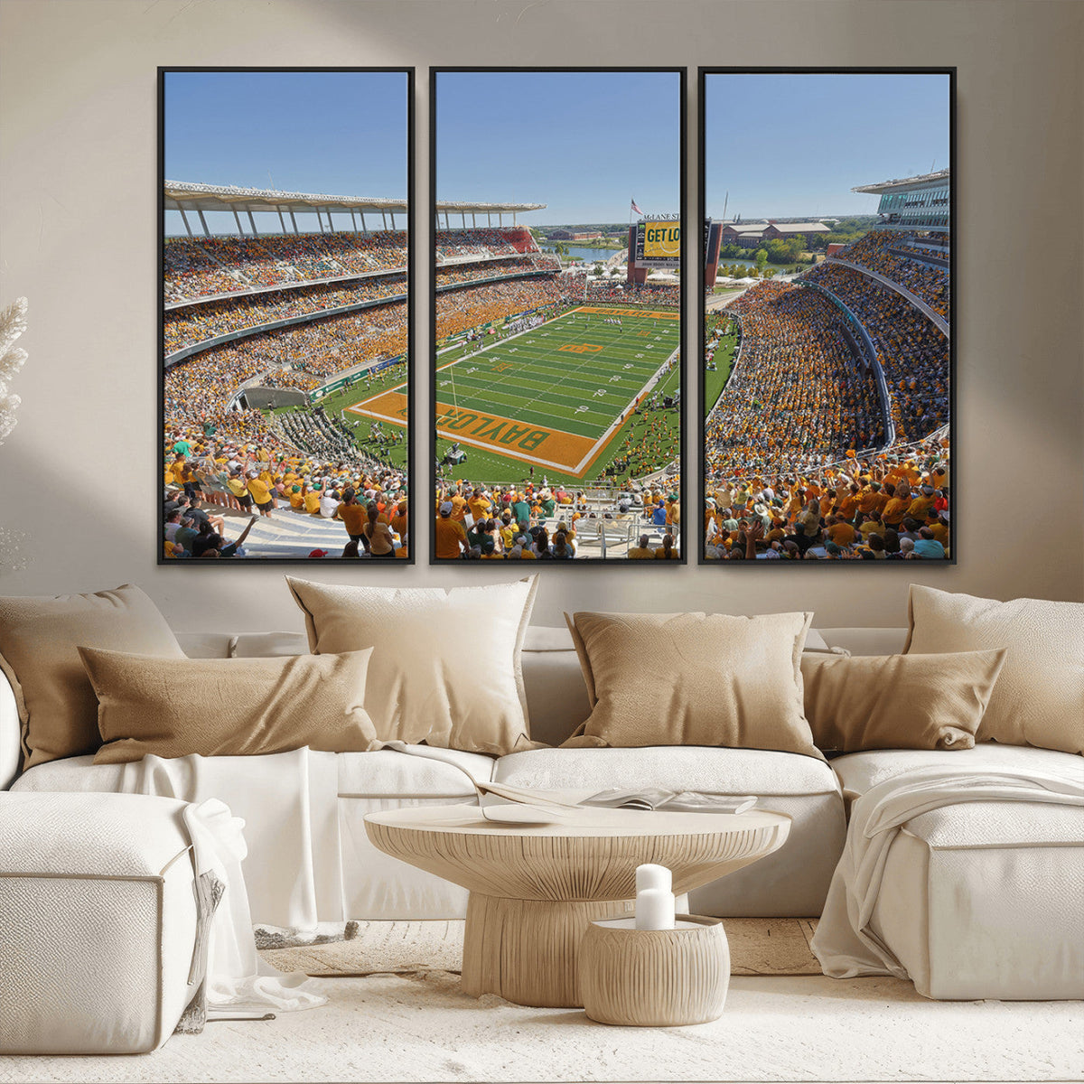 Baylor University Bears Football Team Print - Waco McLane