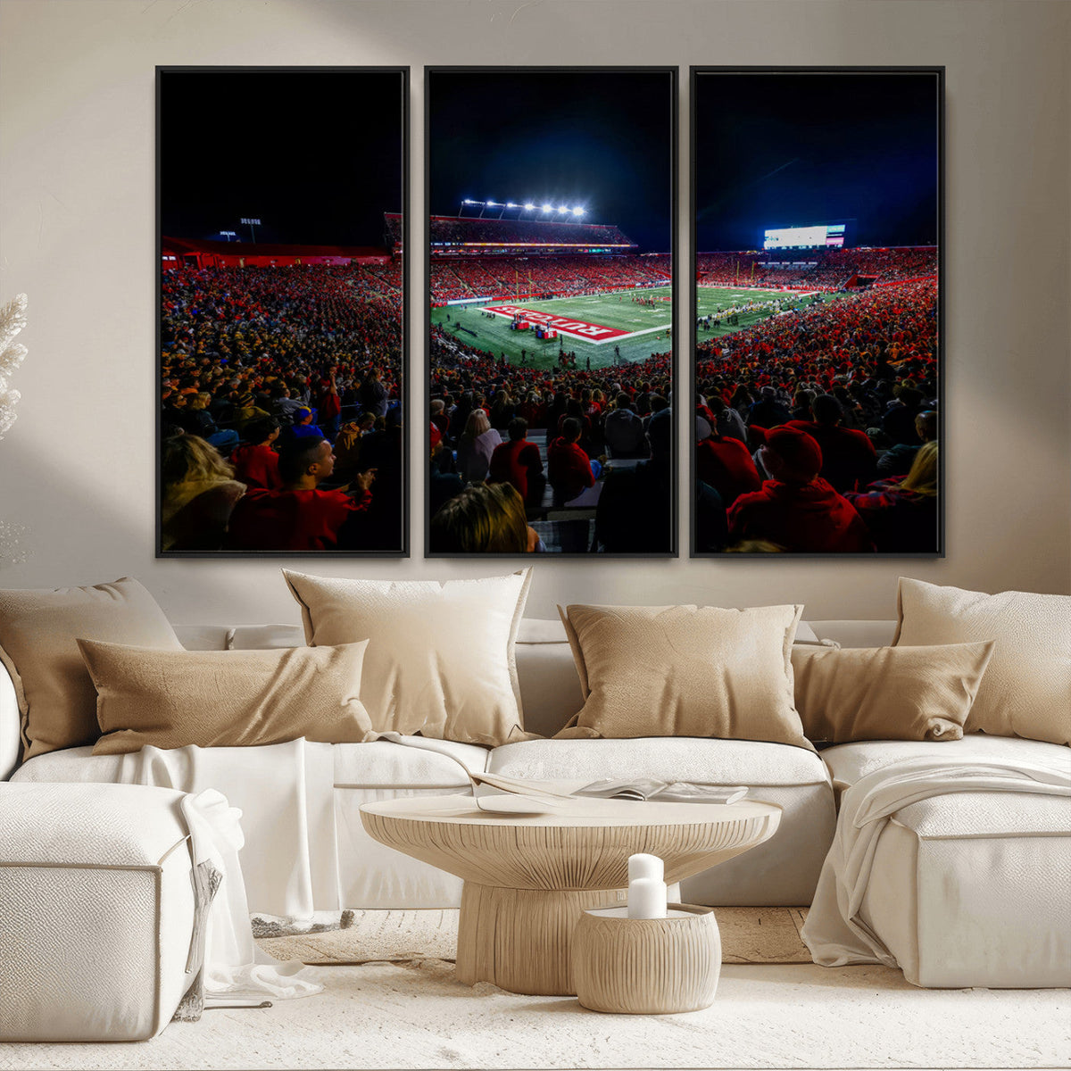 Rutgers Scarlet Knights Football Team Print - SHI Stadium,