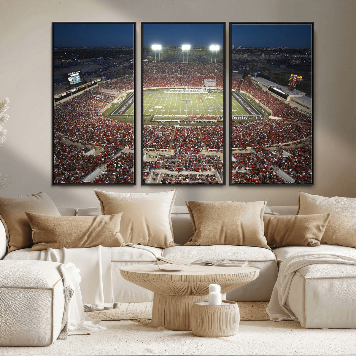 Texas Tech Red Raiders Football Team Print - Lubbock Jones