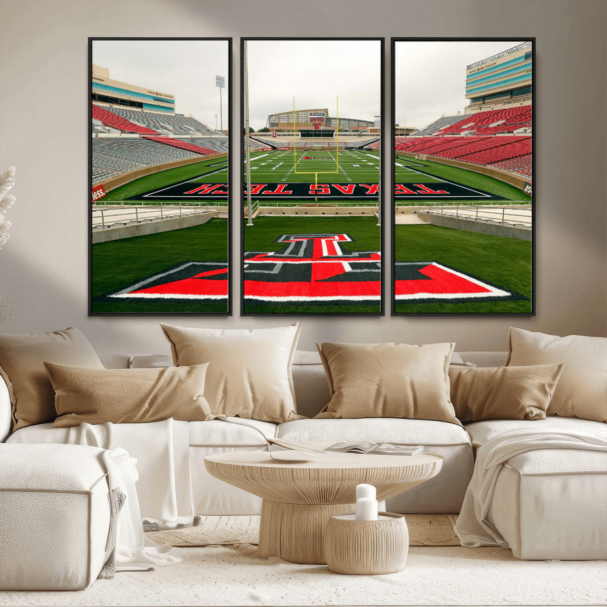 Texas Tech Red Raiders Football Team Print - Lubbock Jones