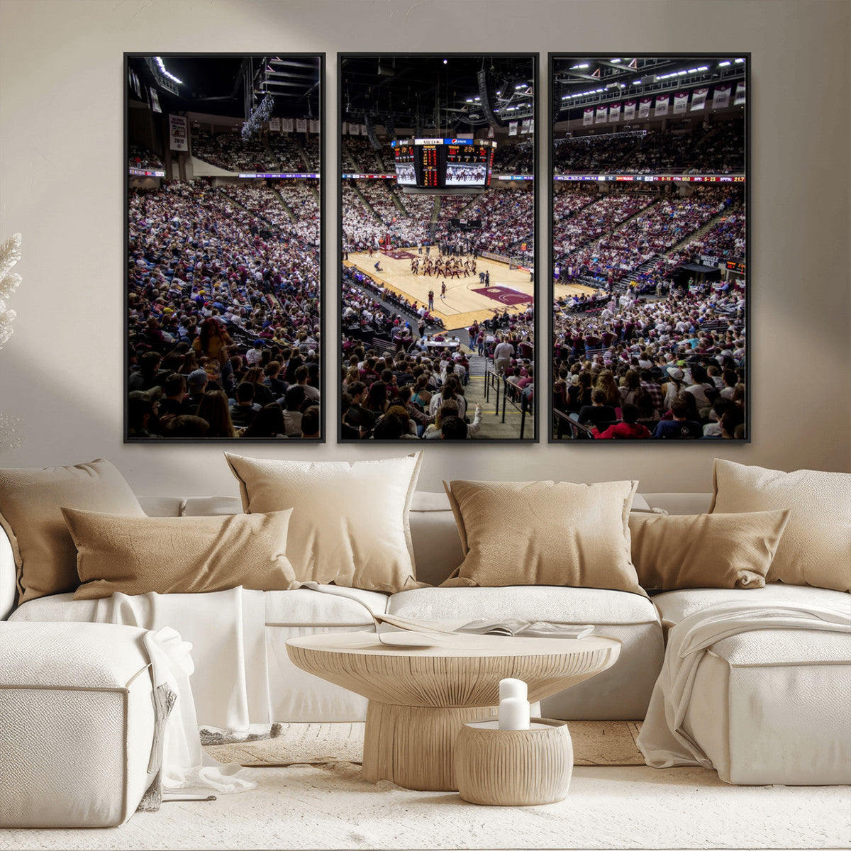 University of Nebraska Cornhuskers Basketball Team Print -