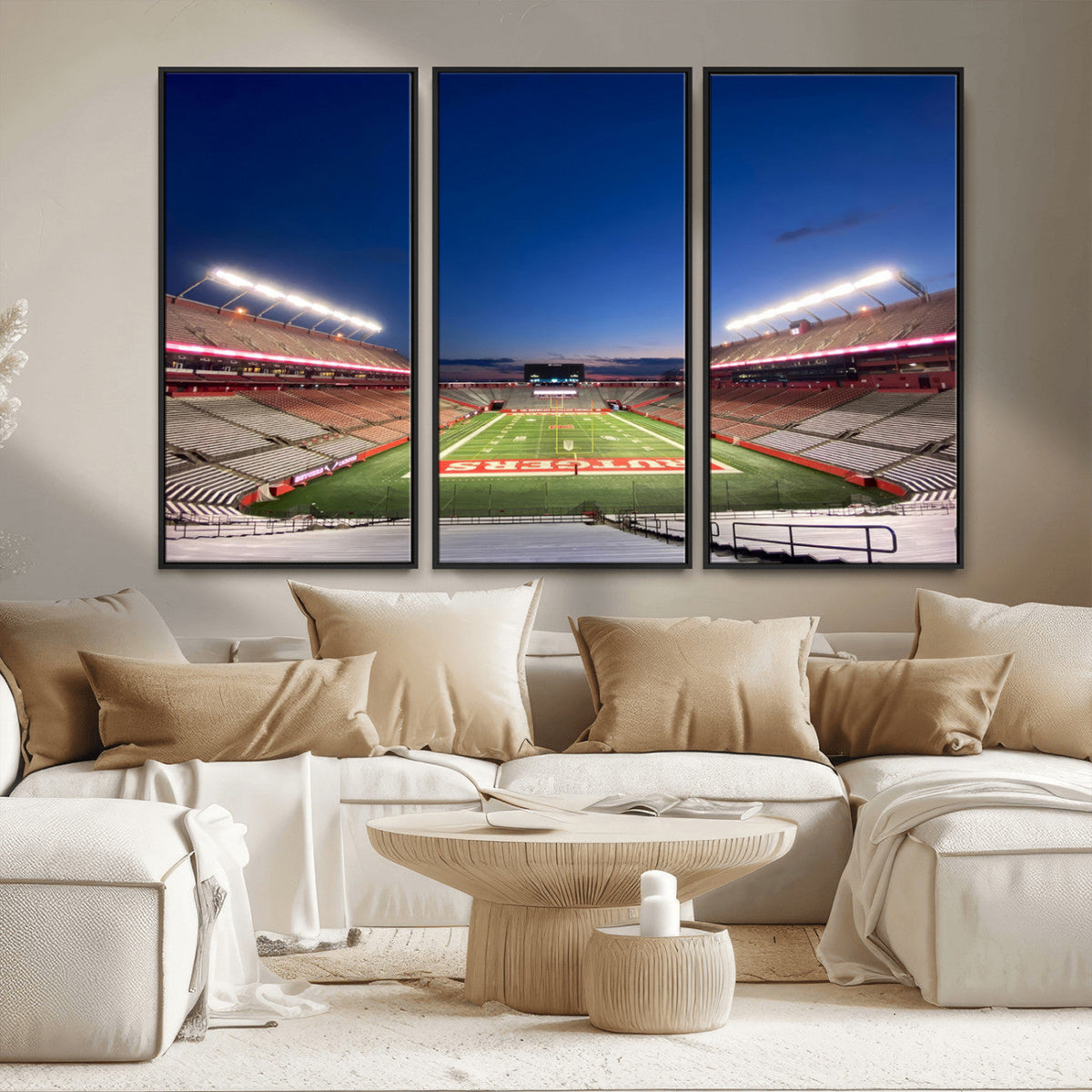 Rutgers Scarlet Knights Football Team Print - Piscataway SHI