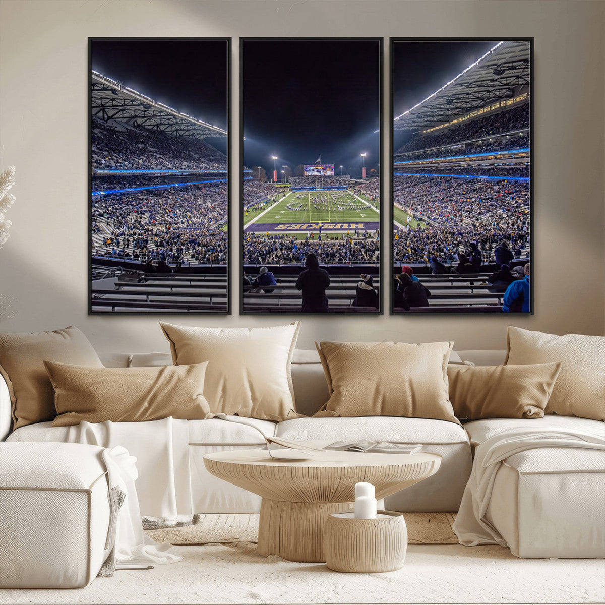 The University of Washington Huskies Football Team Print -