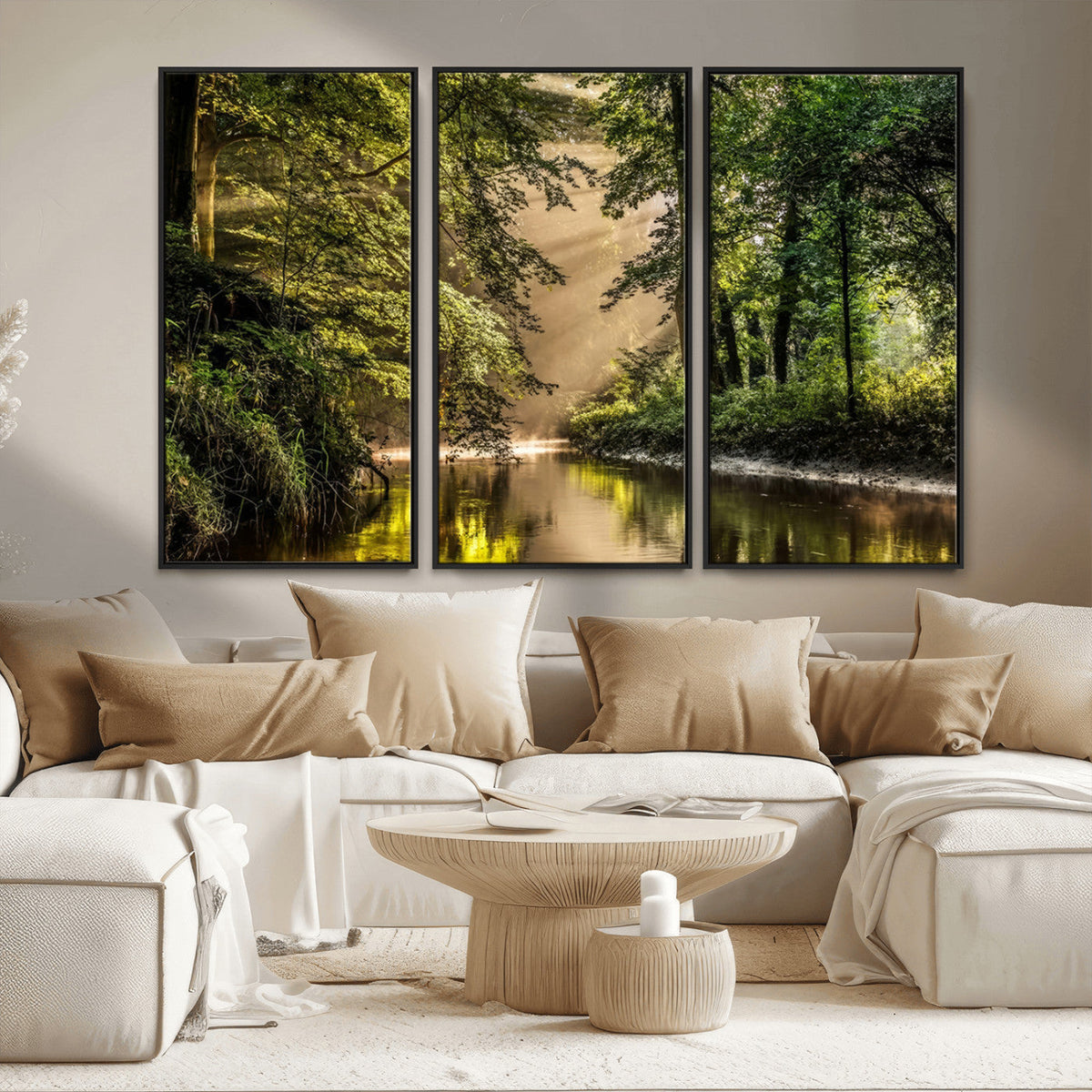 Forest Wall Art Print | River Landscape Wall Art | Perfect