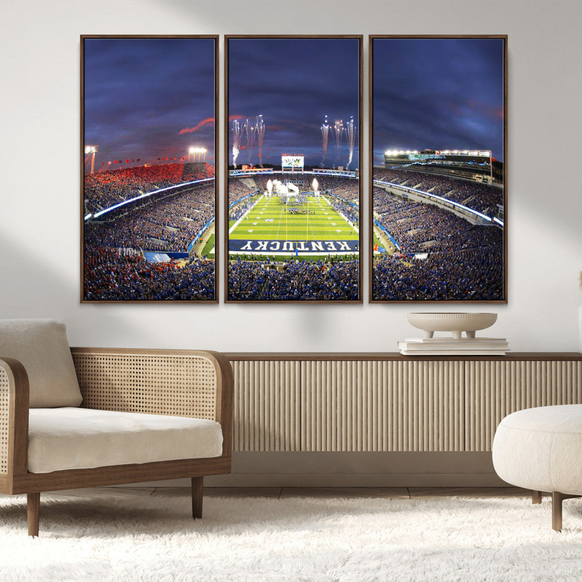 Kroger Field Canvas Wall Art - Kentucky Stadium Wall Art
