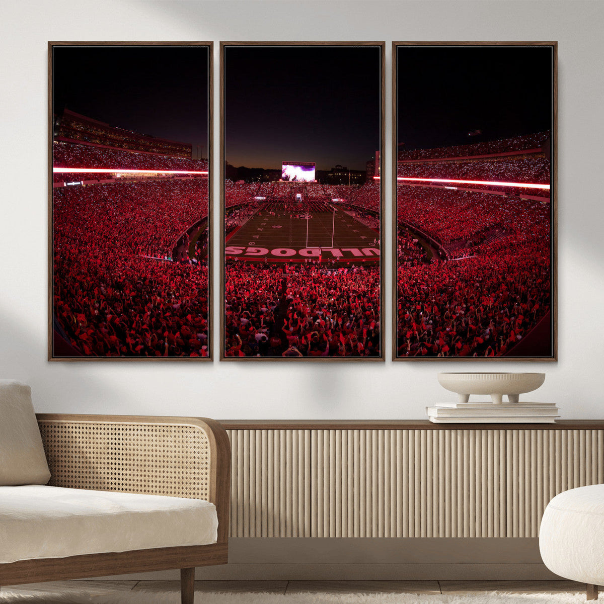 Sanford Stadium Wall Art Canvas Print – Georgia Bulldogs