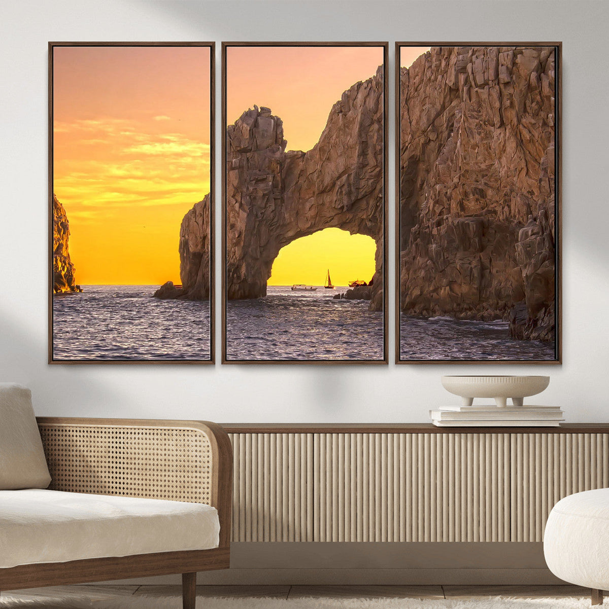 El Arco Cabo San Lucas Ocean Arch Wall Art Canvas Print