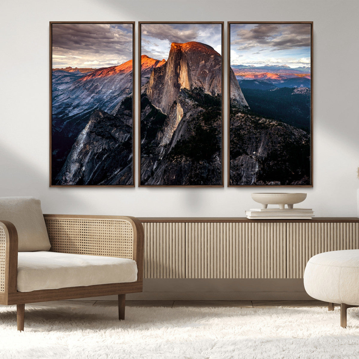 Half Dome Yosemite Wall Art – Majestic Mountain Landscape