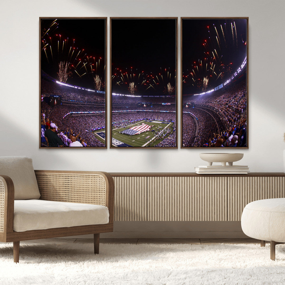 New York Giants Football Team Print - East Rutherford