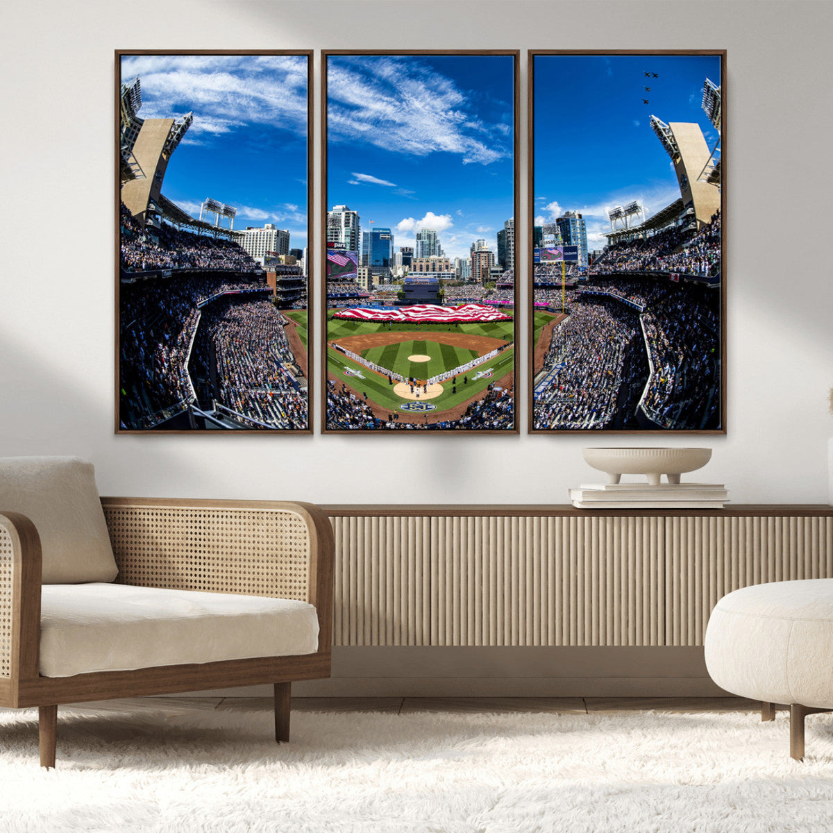San Diego Padres Baseball Team Print - Petco Park Stadium