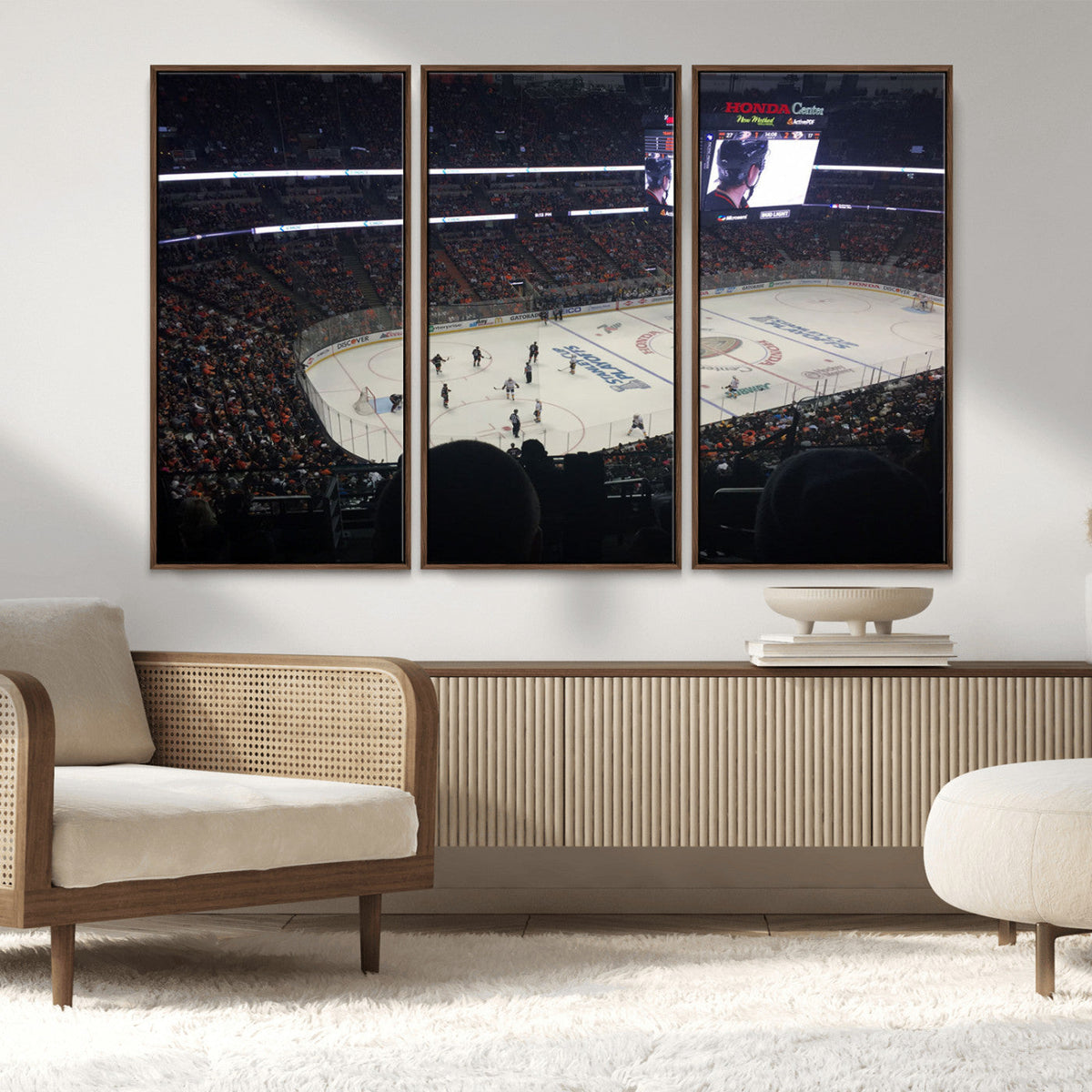 Honda Center California Anaheim Ducks Hockey Stadium Wall