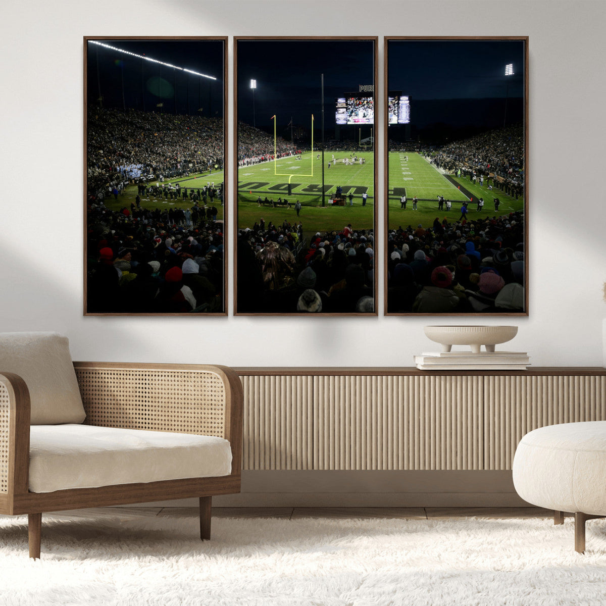 Purdue Boilermakers Football Team Print - West Lafayette