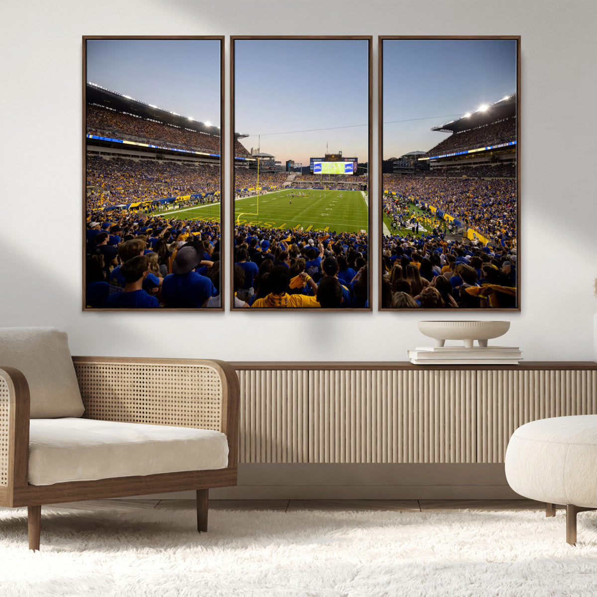 Pittsburgh Panthers Football Team Print - Pittsburgh