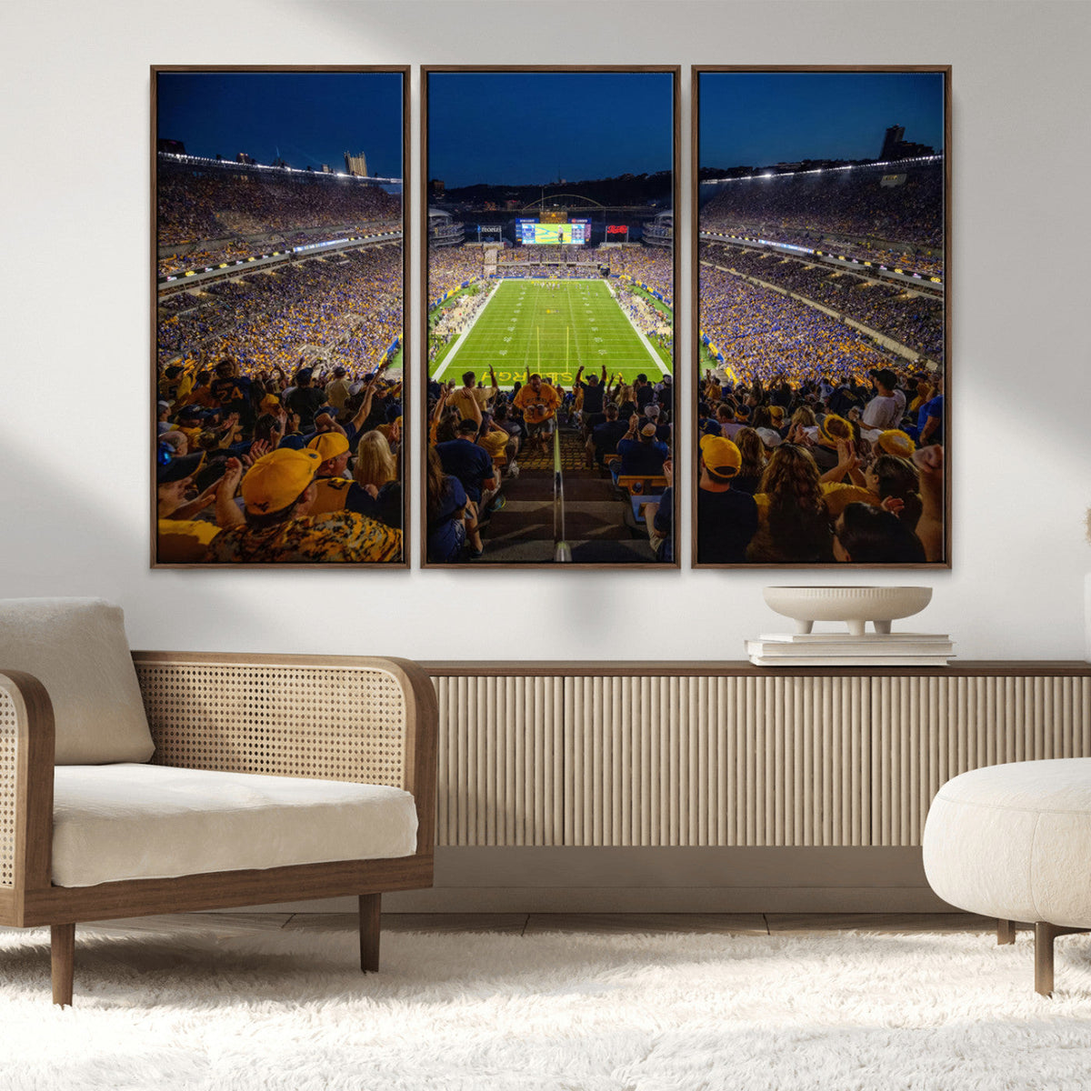 Pittsburgh Panthers Football Team Print - Pittsburgh