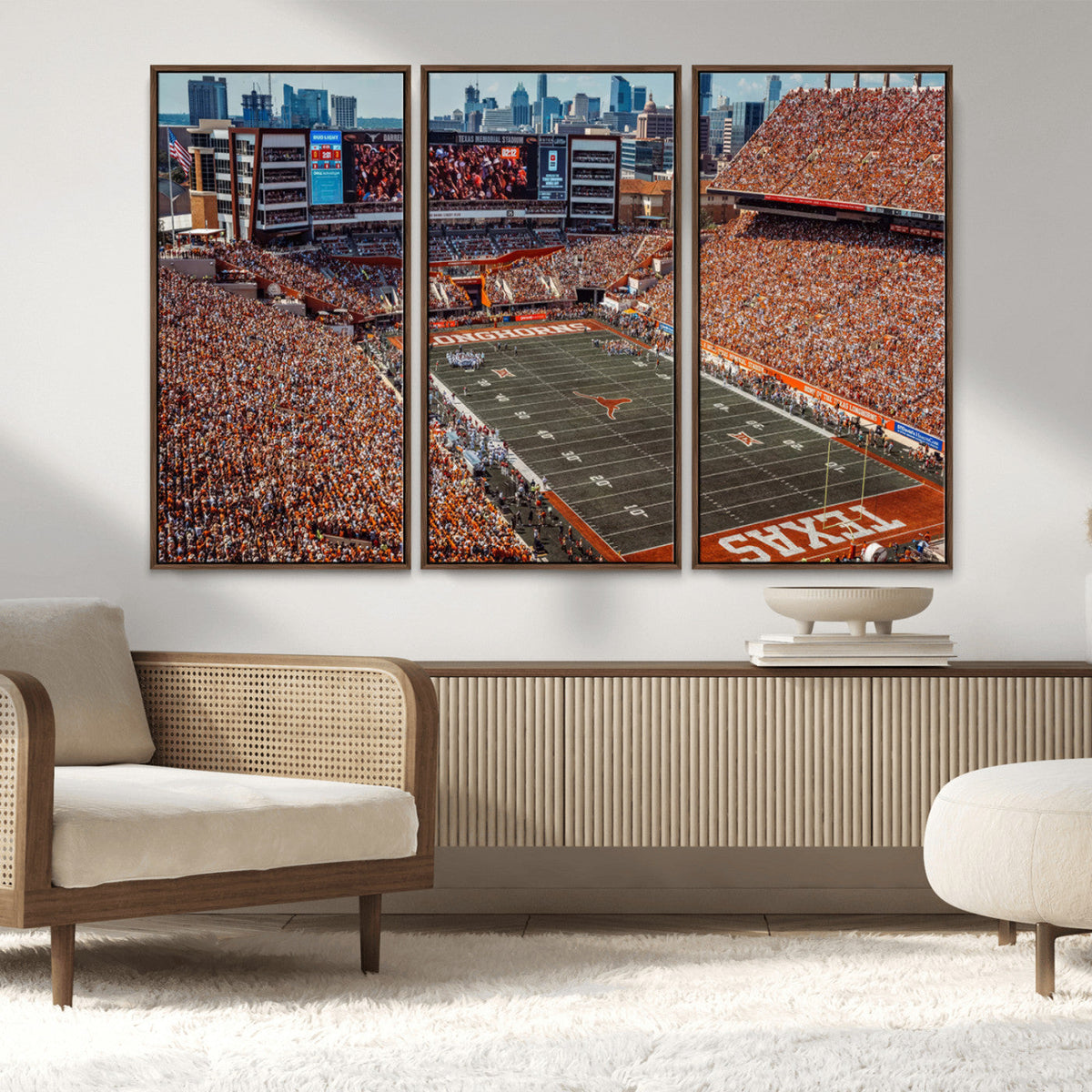 University of Texas Longhorns Football Team Print - Austin
