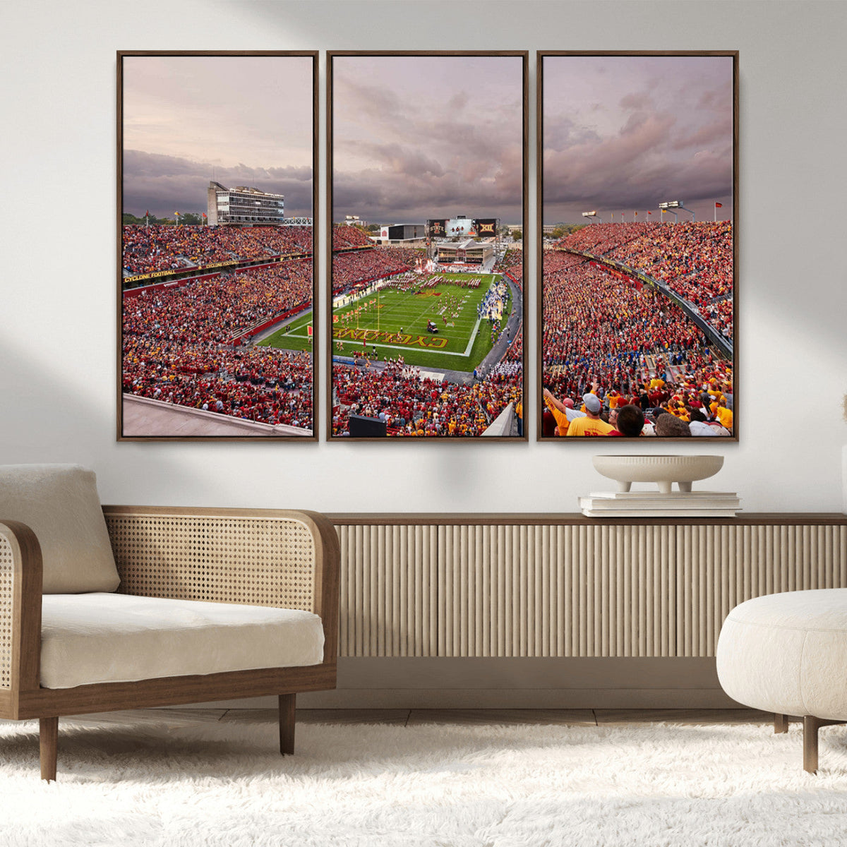 Iowa State University Cyclones Football Team Print - Ames