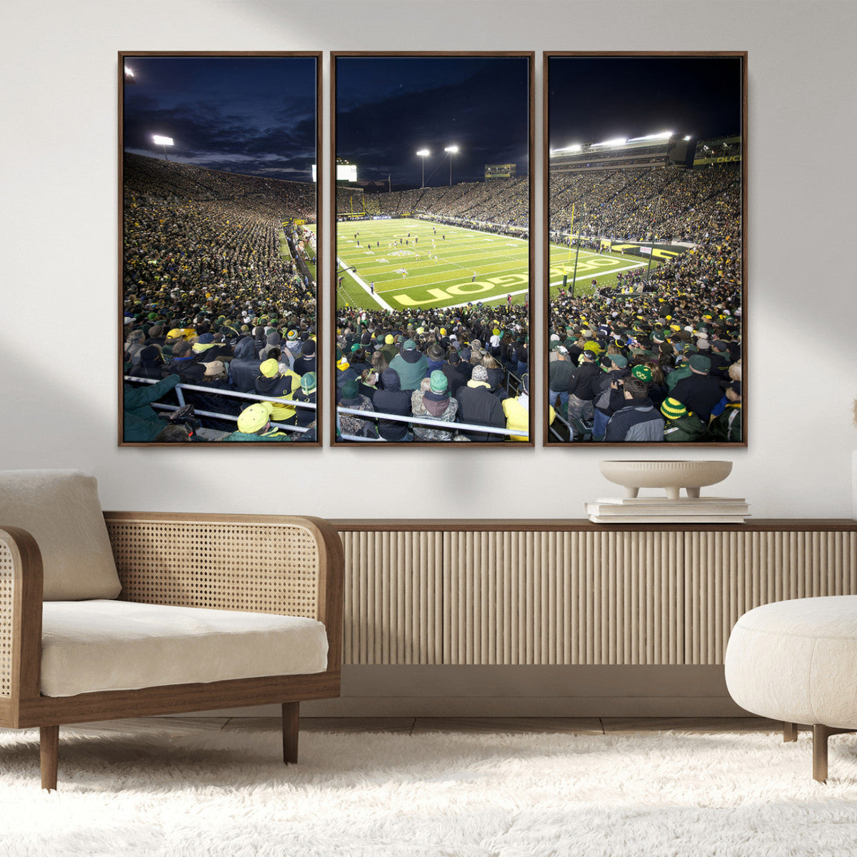 University of Oregon Ducks Football Team Print - Eugene